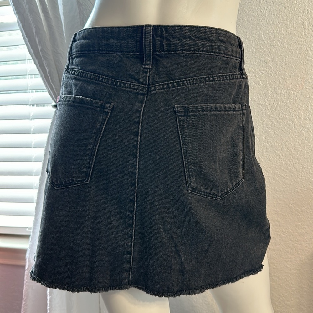 Urban Outfitters BDG Black Denim Mini Skirt - Picture 4 of 9